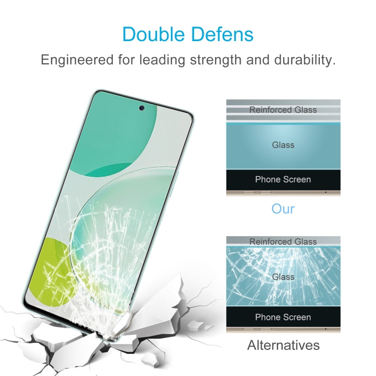 10pcs 0.26mm 9H 2.5D Tempered Glass Film, For Huawei nova 11i (10 PCS)