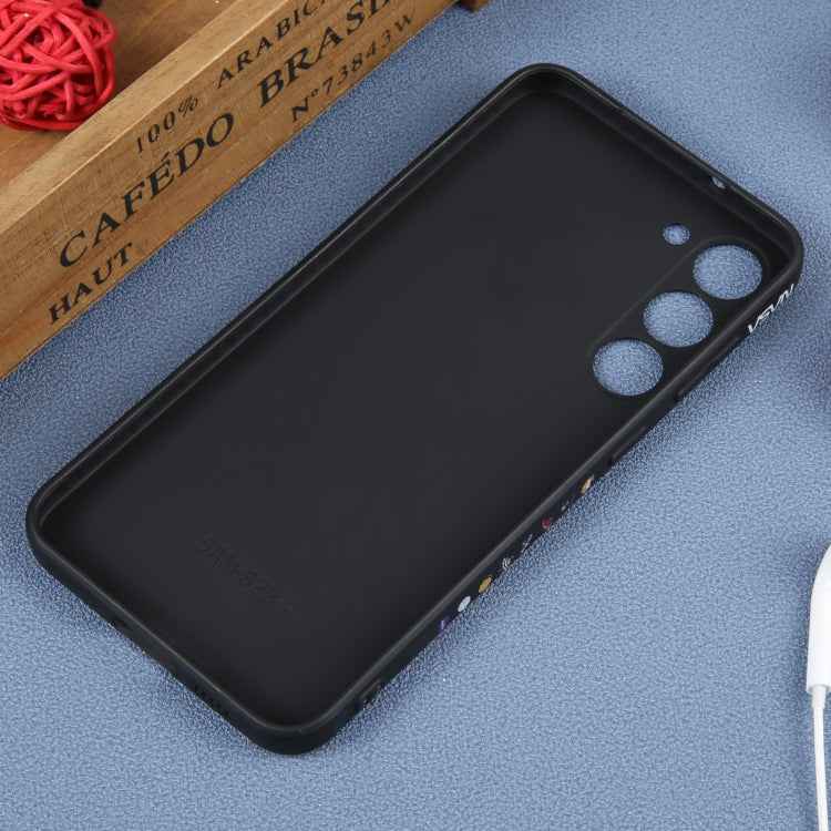 Astronaut Pattern Silicone Straight Edge Phone Case, For Samsung Galaxy S22 5G, For Samsung Galaxy S22+ 5G, For Samsung Galaxy S22 Ultra 5G, For Samsung Galaxy S21 5G, For Samsung Galaxy S21+ 5G, For Samsung Galaxy S21 FE 5G
