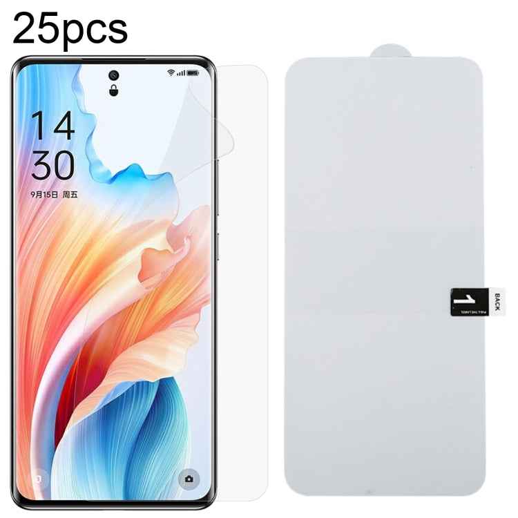25pcs Full Screen Protector Explosion-proof Hydrogel Film