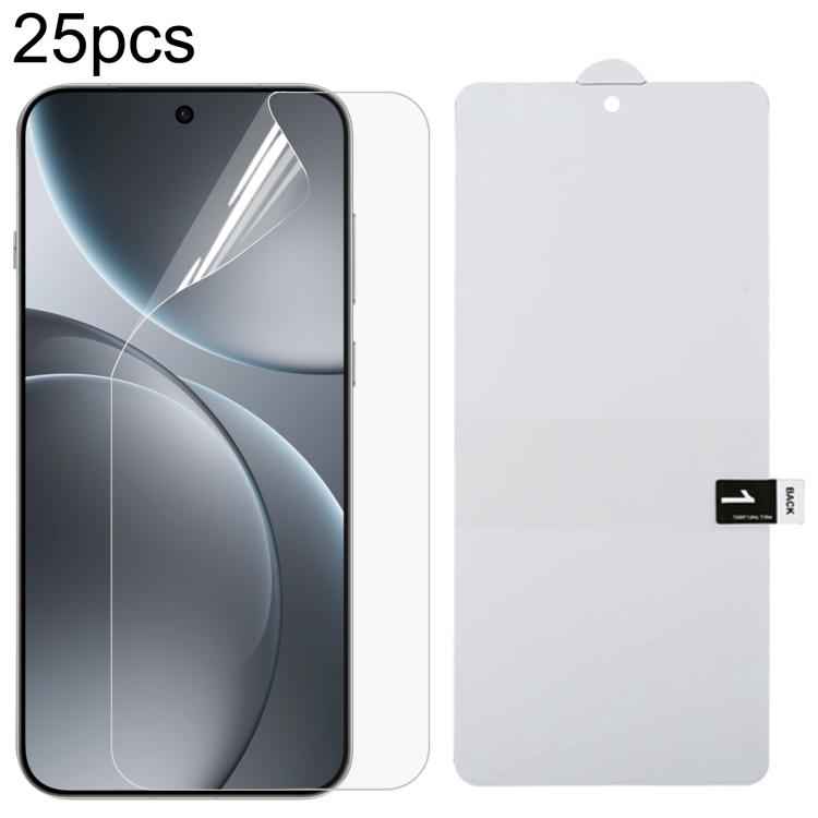 25pcs Full Screen Protector Explosion-proof Hydrogel Film