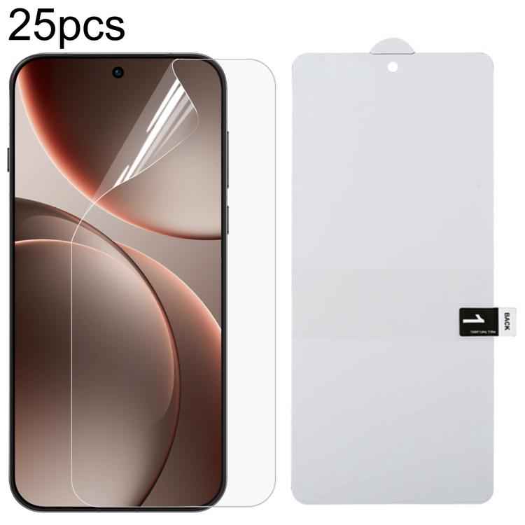 25pcs Full Screen Protector Explosion-proof Hydrogel Film