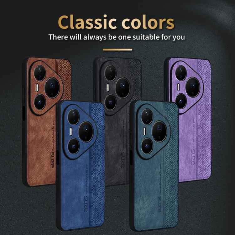 AZNS 3D Embossed Skin Feel Phone Case, For Huawei Pura 80 Ultra 5G, For Huawei Pura 80 Pro 5G, For Huawei Pura 80 5G, For Huawei Enjoy 70X / Maimang 30, For Huawei Mate 70 Pro / 70 Pro+, For Huawei Mate 70, For Huawei nova 13 Pro, For Huawei Pura 70 Ul...