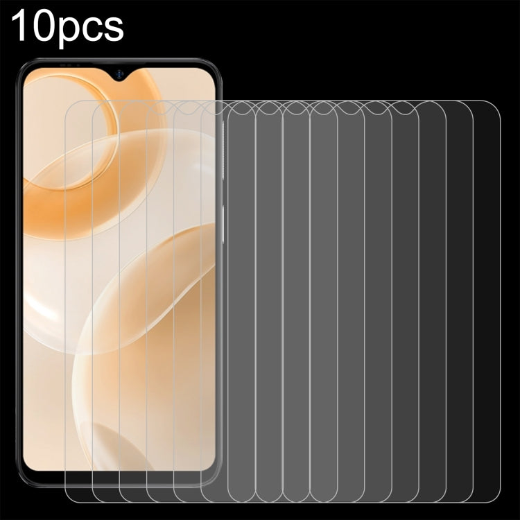 10pcs 0.26mm 9H 2.5D Tempered Glass Film, For Ulefone Armor 22, For Ulefone Armor X12 Pro, For Ulefone Power Armor X11, For Ulefone Note 15