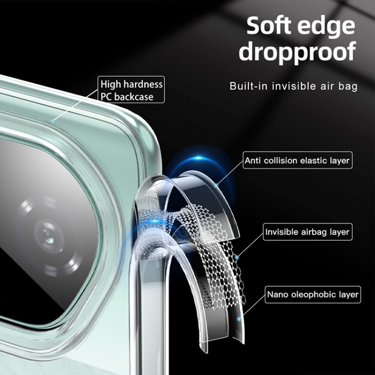 Armor Clear TPU Hard PC Phone Case