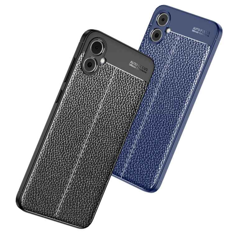 Litchi Texture Shockproof TPU Phone Case