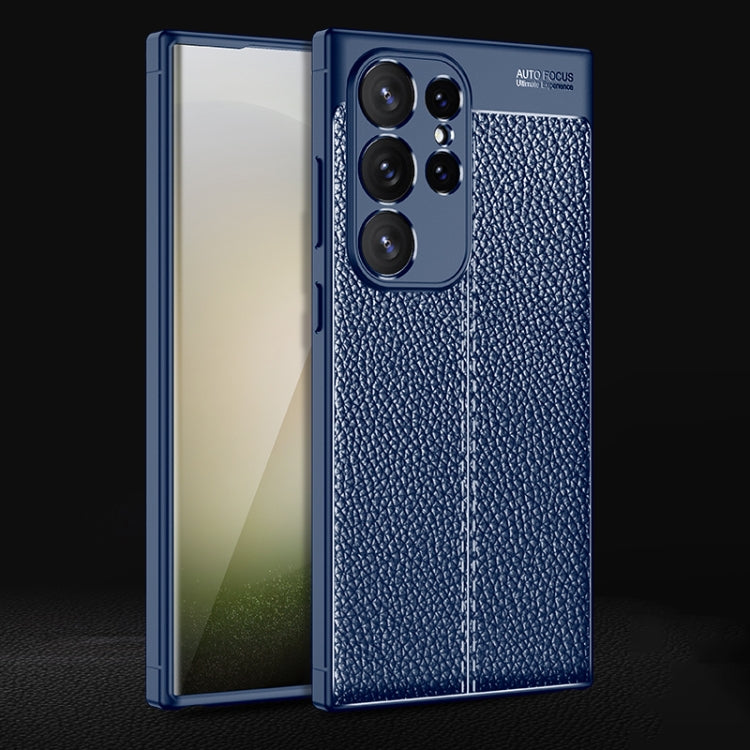 Litchi Texture Shockproof TPU Phone Case, For Samsung Galaxy A05, For Samsung Galaxy A35, For Samsung Galaxy A55, For Samsung Galaxy S24 Ultra 5G, For Samsung Galaxy S24+ 5G, For Samsung Galaxy A05s, For Samsung Galaxy A25 5G, For Samsung Galaxy S24 5G...