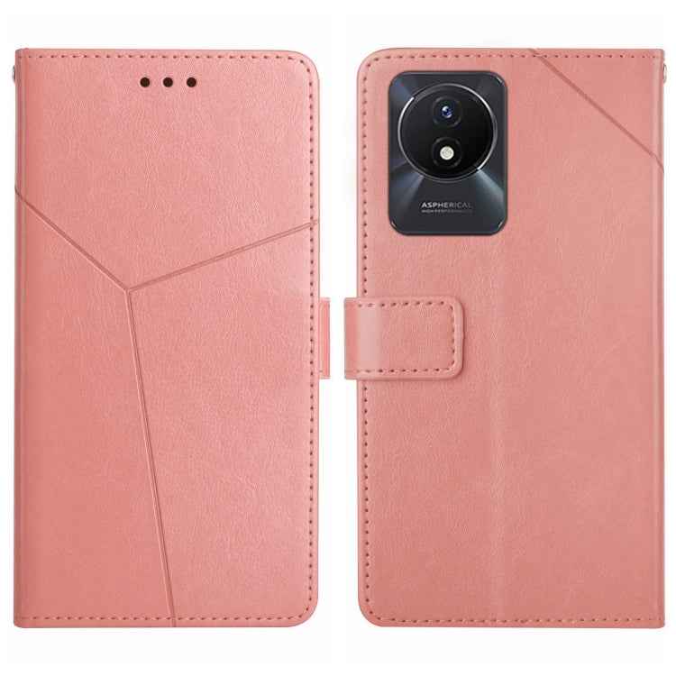 HT01 Y-shaped Pattern Flip Leather Phone Case