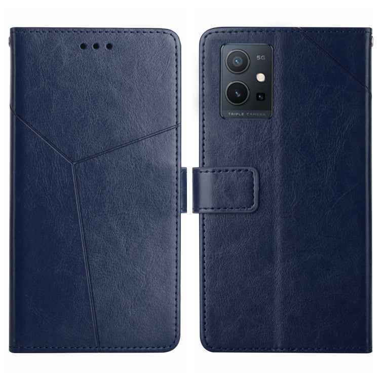 HT01 Y-shaped Pattern Flip Leather Phone Case, For vivo V27E 4G Global, For vivo Y02A 4G / Y02 4G / Y11 2023, For vivo Y55S 5G 2023 / Y55 5G / T1 5G, For vivo Y75 5G Global, For vivo Y56 5G Global, For vivo Y02S Global / Y16 4G Global, For vivo Y77E 5G...