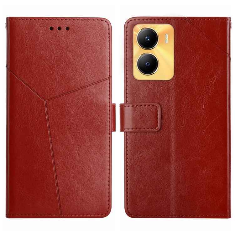 HT01 Y-shaped Pattern Flip Leather Phone Case