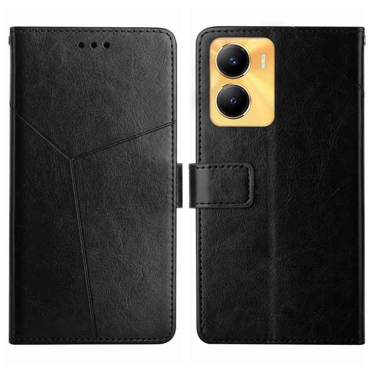 HT01 Y-shaped Pattern Flip Leather Phone Case
