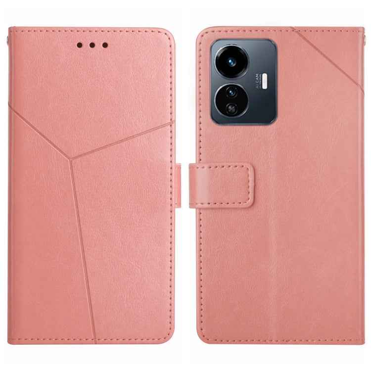 HT01 Y-shaped Pattern Flip Leather Phone Case