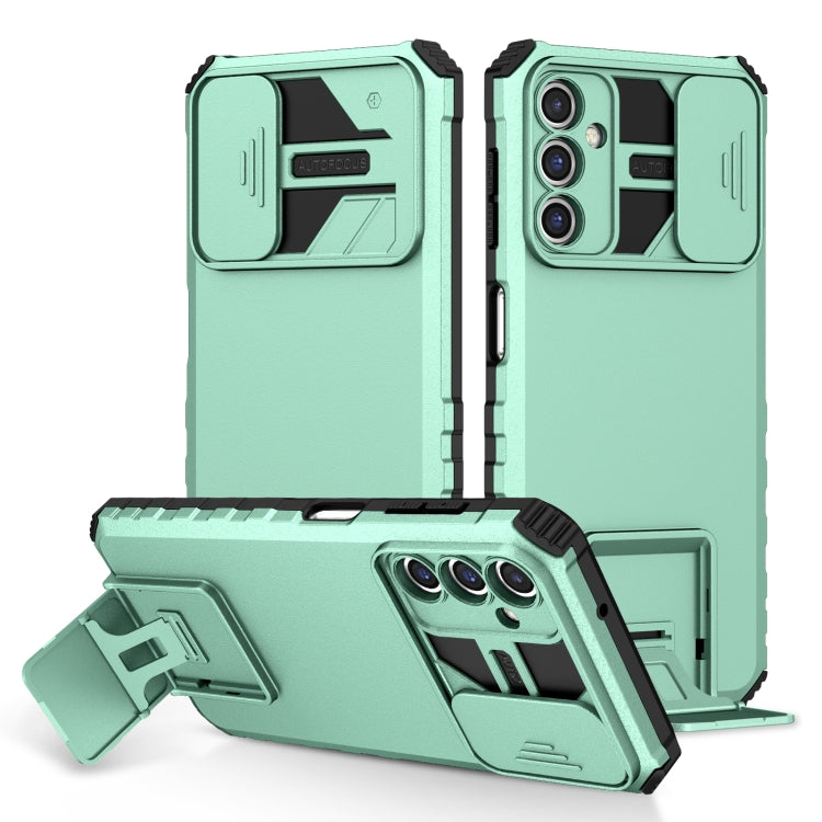 Stereoscopic Holder Sliding Camshield Phone Case, For Samsung Galaxy A34 5G, For Samsung Galaxy A54 5G, For Samsung Galaxy A14 5G, For Samsung Galaxy S20 FE, For Samsung Galaxy A23 4G, For Samsung Galaxy S22+ 5G