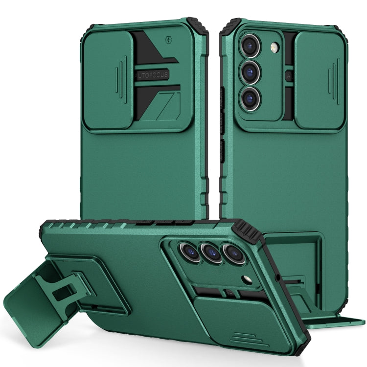 Stereoscopic Holder Sliding Camshield Phone Case, For Samsung Galaxy A34 5G, For Samsung Galaxy A54 5G, For Samsung Galaxy A14 5G, For Samsung Galaxy S20 FE, For Samsung Galaxy A23 4G, For Samsung Galaxy S22+ 5G