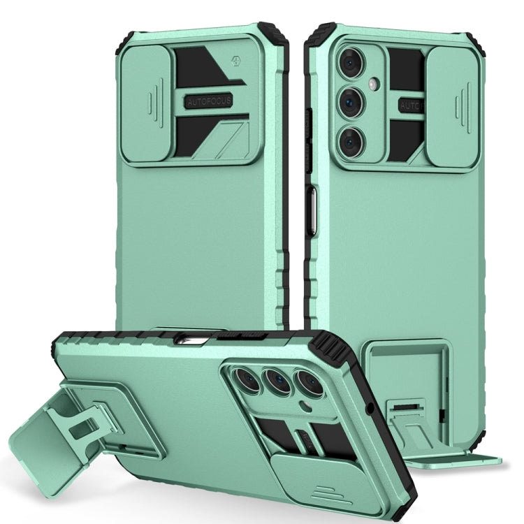 Stereoscopic Holder Sliding Camshield Phone Case, For Samsung Galaxy S22 5G, For Samsung Galaxy A52 5G, For Samsung Galaxy A05, For Samsung Galaxy A05s, For Samsung Galaxy A15 5G, For Samsung Galaxy S24 5G