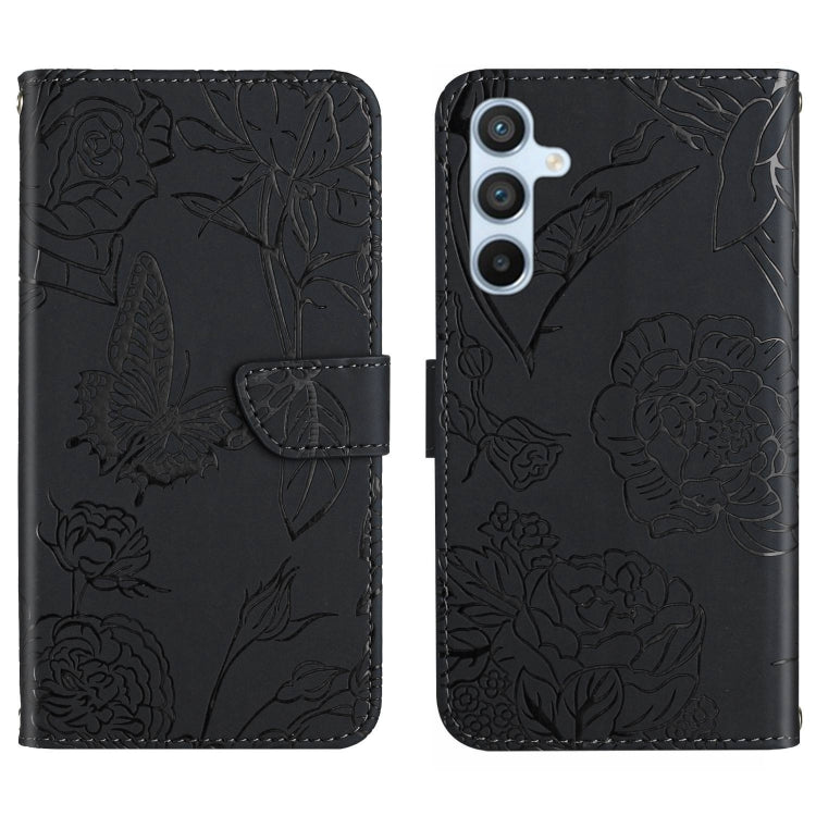 HT03 Skin Feel Butterfly Embossed Flip Leather Phone Case, For OPPO A80 EU / A3 Pro Global, For OPPO A3 Pro 5G India, For OPPO K12x 5G Global, For OPPO A60 4G, For OPPO Reno11 F 5G/F25 Pro 5G, For OPPO A18 / A38 4G, For OPPO A58 4G, For OPPO Reno10 Pro...