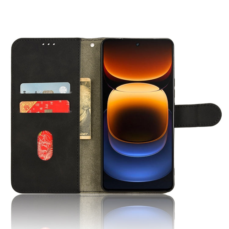 Skin Feel Magnetic Flip Leather Phone Case, For vivo iQOO 12, For vivo Y17s 4G, For vivo iQOO Z8, For vivo V29e 5G, For vivo S17 5G, For vivo Y100 5G