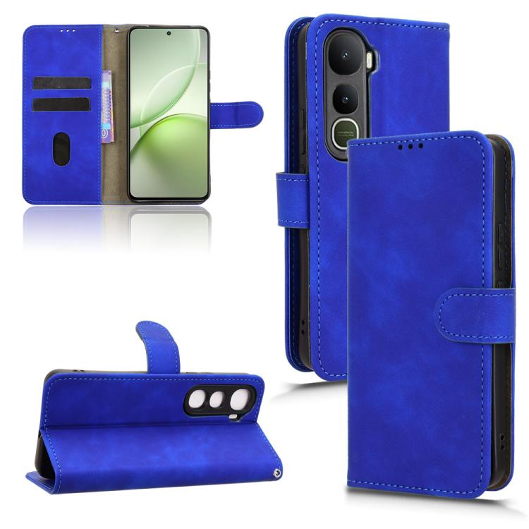 Skin Feel Magnetic Flip Leather Phone Case