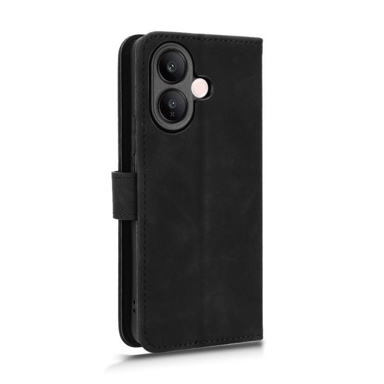 Skin Feel Magnetic Flip Leather Phone Case