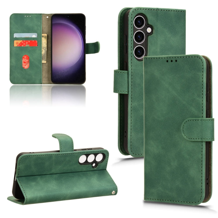 Skin Feel Magnetic Flip Leather Phone Case, For Samsung Galaxy A05 4G, For Samsung Galaxy A05s 4G, For Samsung Galaxy M34 5G, For Samsung Galaxy A25 5G, For Samsung Galaxy S23 FE 5G, For Samsung Galaxy M54 5G