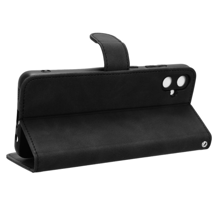 Skin Feel Magnetic Flip Leather Phone Case