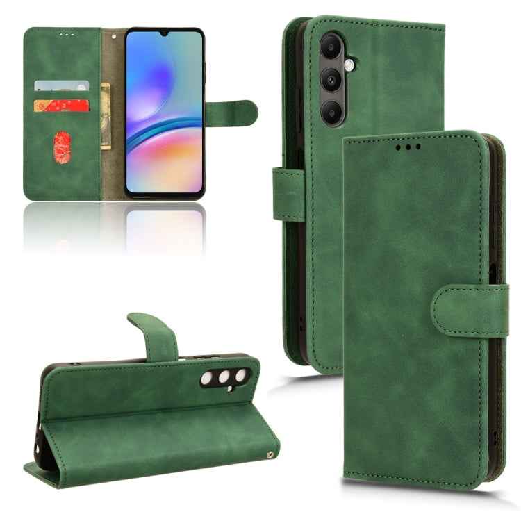 Skin Feel Magnetic Flip Leather Phone Case, For Samsung Galaxy A05 4G, For Samsung Galaxy A05s 4G, For Samsung Galaxy M34 5G, For Samsung Galaxy A25 5G, For Samsung Galaxy S23 FE 5G, For Samsung Galaxy M54 5G
