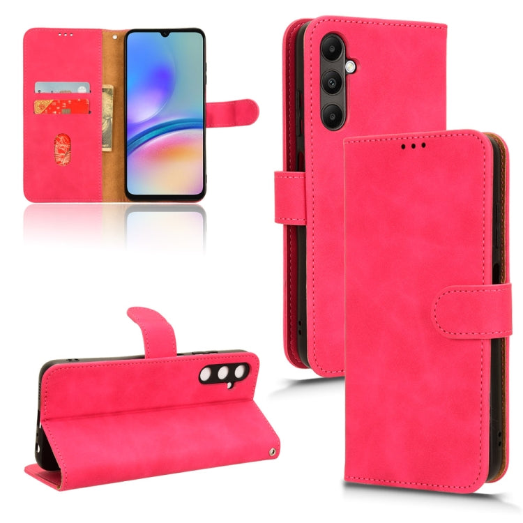 Skin Feel Magnetic Flip Leather Phone Case, For Samsung Galaxy A05 4G, For Samsung Galaxy A05s 4G, For Samsung Galaxy M34 5G, For Samsung Galaxy A25 5G, For Samsung Galaxy S23 FE 5G, For Samsung Galaxy M54 5G
