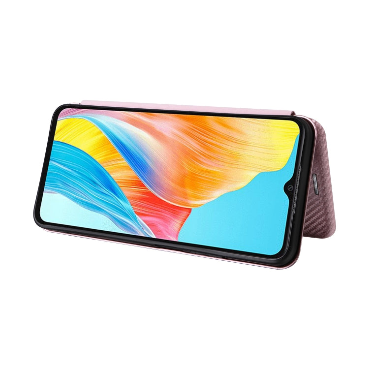 Carbon Fiber Texture Flip Leather Phone Case, For OPPO A38 4G Global, For OPPO A78 4G, For OPPO A1 5G, For OPPO Find X8 Pro, For OPPO A79 5G