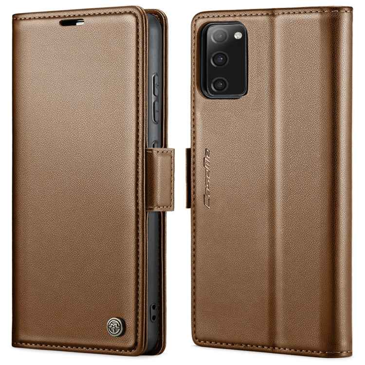 CaseMe 023 Butterfly Buckle Litchi Texture RFID Anti-theft Leather Phone Case, For Samsung Galaxy A12 5G, For Samsung Galaxy A13 4G/5G/A04s/A04/M13 5G, For Samsung Galaxy S20 FE, For Samsung Galaxy A23, For Samsung Galaxy A73 5G, For Samsung Galaxy A33...