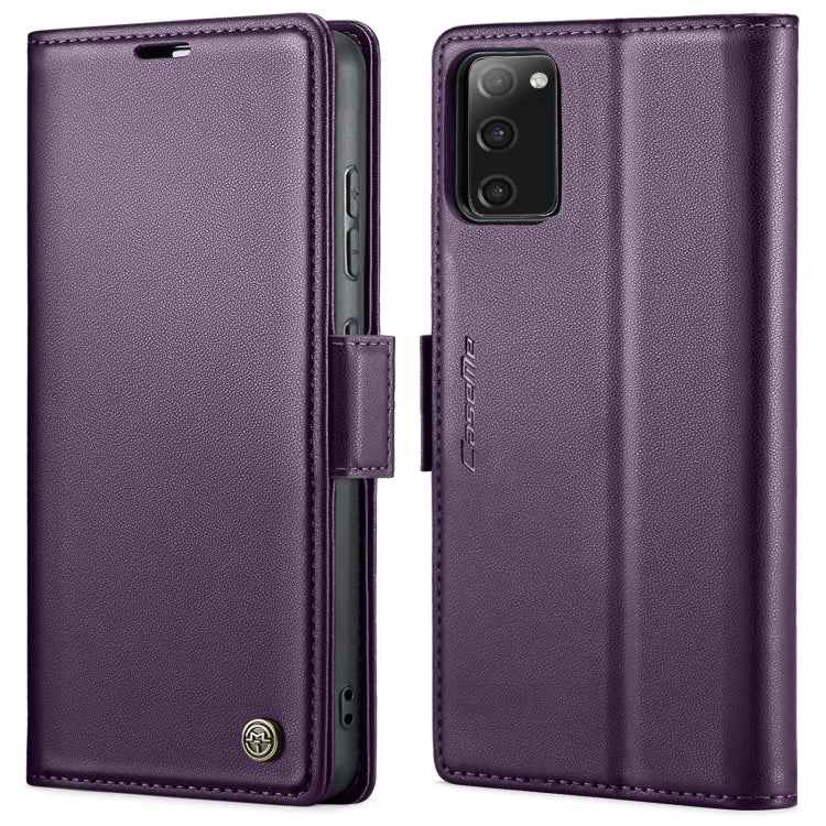 CaseMe 023 Butterfly Buckle Litchi Texture RFID Anti-theft Leather Phone Case, For Samsung Galaxy A12 5G, For Samsung Galaxy A13 4G/5G/A04s/A04/M13 5G, For Samsung Galaxy S20 FE, For Samsung Galaxy A23, For Samsung Galaxy A73 5G, For Samsung Galaxy A33...