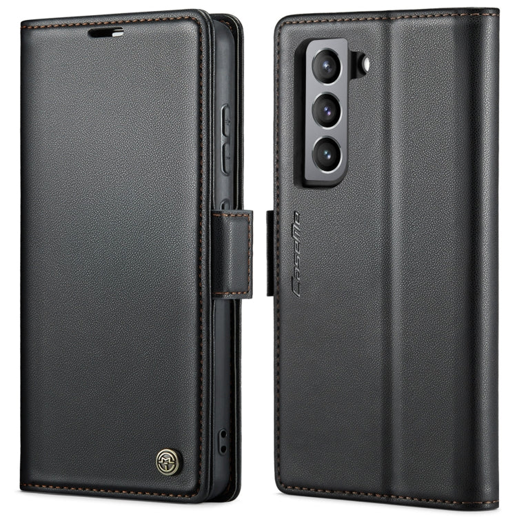 CaseMe 023 Butterfly Buckle Litchi Texture RFID Anti-theft Leather Phone Case, For Samsung Galaxy S22 5G, For Samsung Galaxy A32 5G / M32 5G, For Samsung Galaxy A52/A52s 5G, For Samsung Galaxy A22 5G, For Samsung Galaxy S21 FE 5G, For Samsung Galaxy A7...