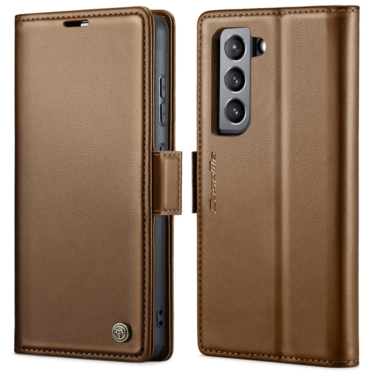 CaseMe 023 Butterfly Buckle Litchi Texture RFID Anti-theft Leather Phone Case, For Samsung Galaxy S22 5G, For Samsung Galaxy A32 5G / M32 5G, For Samsung Galaxy A52/A52s 5G, For Samsung Galaxy A22 5G, For Samsung Galaxy S21 FE 5G, For Samsung Galaxy A7...