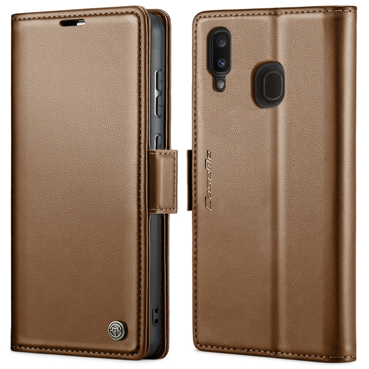 CaseMe 023 Butterfly Buckle Litchi Texture RFID Anti-theft Leather Phone Case, For Samsung Galaxy A70/A70s, For Samsung Galaxy A20/A30/M10s, For Samsung Galaxy A30s / A50s / A50, For Samsung Galaxy Note10+, For Samsung Galaxy A40, For Samsung Galaxy S1...