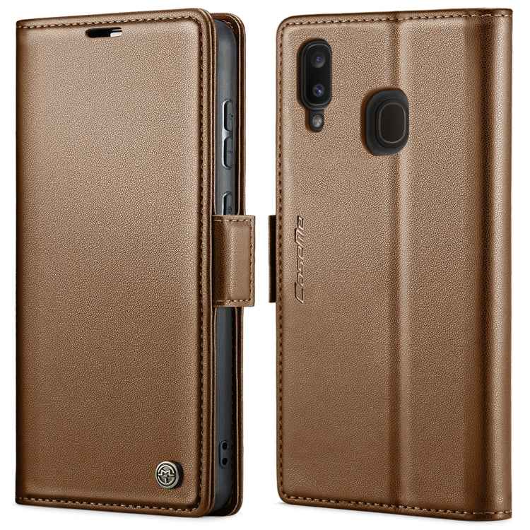 CaseMe 023 Butterfly Buckle Litchi Texture RFID Anti-theft Leather Phone Case, For Samsung Galaxy A70/A70s, For Samsung Galaxy A20/A30/M10s, For Samsung Galaxy A30s / A50s / A50, For Samsung Galaxy Note10+, For Samsung Galaxy A40, For Samsung Galaxy S1...