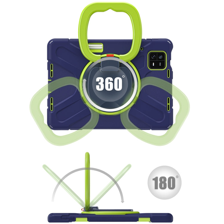 Silicone Hybrid PC Tablet Case with Holder & Shoulder Strap