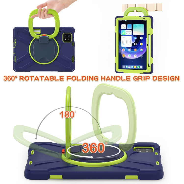 Silicone Hybrid PC Tablet Case with Holder & Shoulder Strap