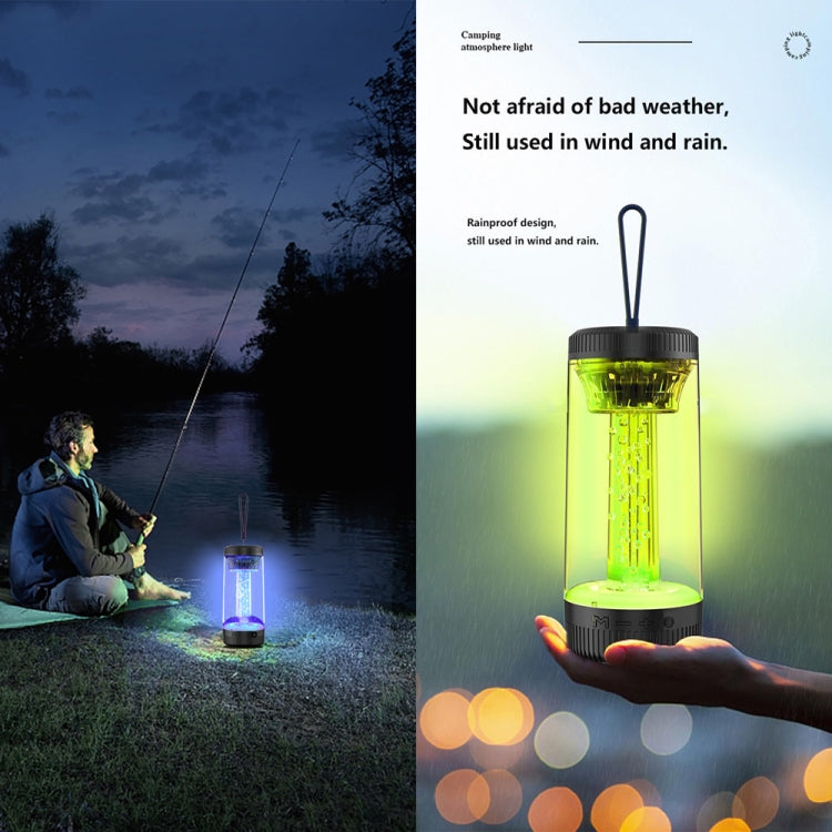 Z15 Portable RGB Atmosphere Light Outdoor Wireless Bluetooth Speaker, Z15