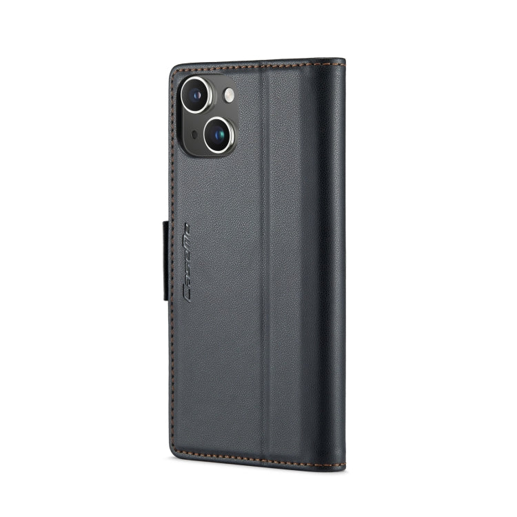 CaseMe 023 Butterfly Buckle Litchi Texture RFID Anti-theft Leather Phone Case, For iPhone 14, For iPhone 15 Pro Max, For iPhone 15 Pro, For iPhone 14 Plus, For iPhone 15 Plus, For iPhone 14 Pro, For iPhone 15, For iPhone 14 Pro Max