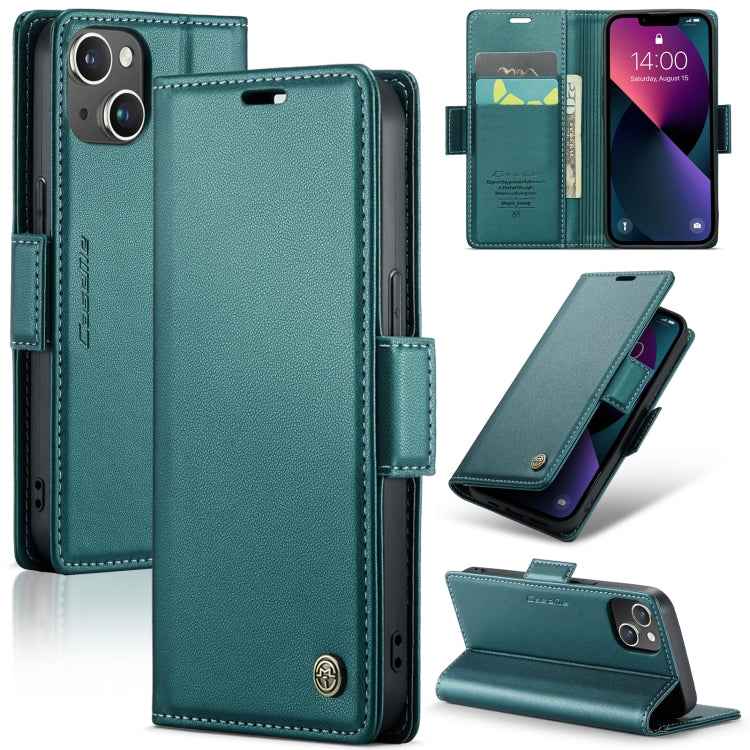 CaseMe 023 Butterfly Buckle Litchi Texture RFID Anti-theft Leather Phone Case, For iPhone 13, For iPhone 13 mini, For iPhone 13 Pro, For iPhone 13 Pro Max, For iPhone 12 / 12 Pro, For iPhone 12 Pro Max, For iPhone 12 mini, For iPhone 11