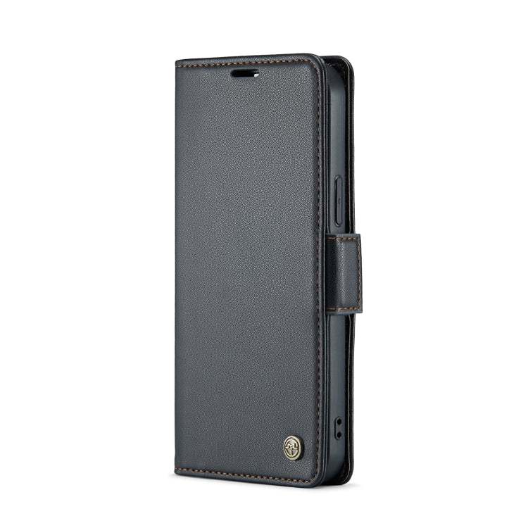 CaseMe 023 Butterfly Buckle Litchi Texture RFID Anti-theft Leather Phone Case, For iPhone 15 Pro Max, For iPhone 14, For iPhone 14 Plus, For iPhone 15 Pro, For iPhone 15 Plus, For iPhone 14 Pro, For iPhone 14 Pro Max, For iPhone 15