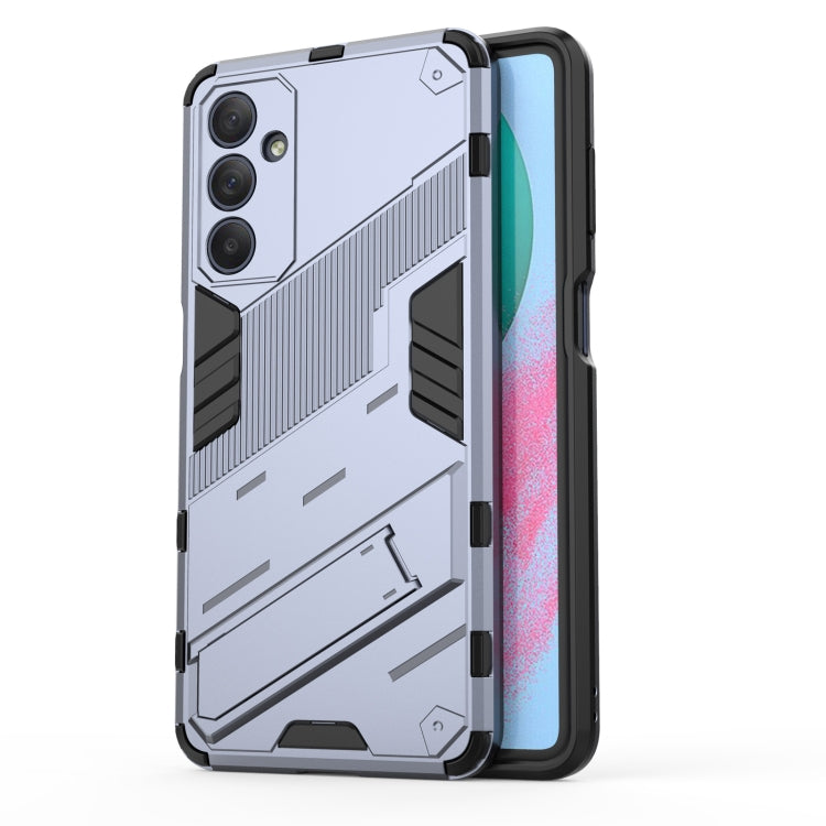 Punk Armor 2 in 1 PC + TPU Phone Case with Holder, For Samsung Galaxy M34 India, For Samsung Galaxy M54 5G