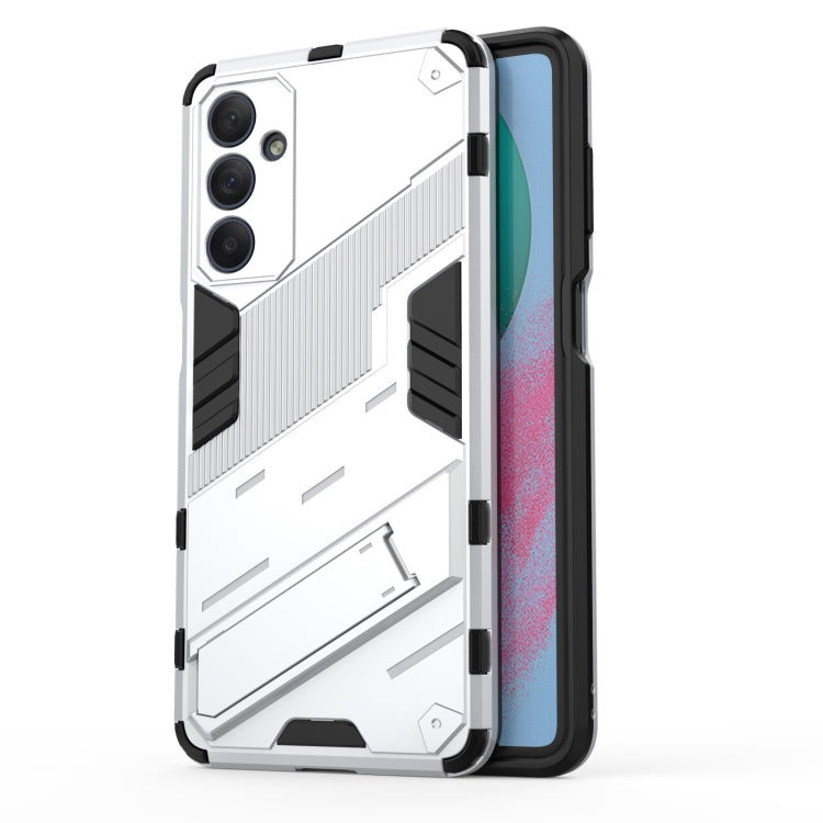 Punk Armor 2 in 1 PC + TPU Phone Case with Holder, For Samsung Galaxy M34 India, For Samsung Galaxy M54 5G