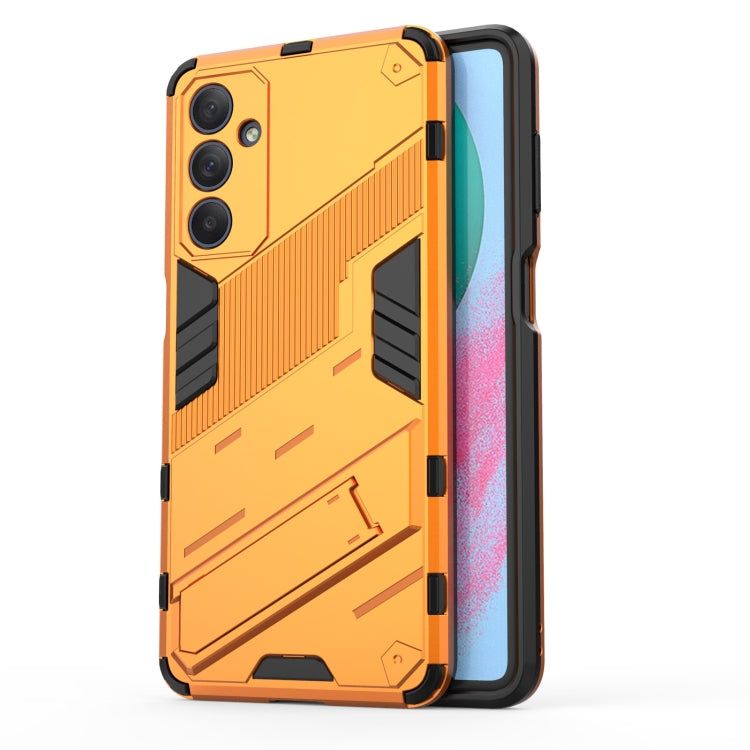 Punk Armor 2 in 1 PC + TPU Phone Case with Holder, For Samsung Galaxy M34 India, For Samsung Galaxy M54 5G