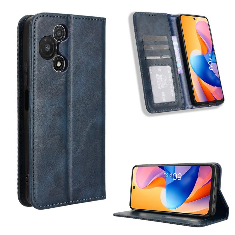Magnetic Buckle Retro Texture Leather Phone Case, For TCL K70 SE T453D, For TCL K70 4G / K70 Power 4G, For TCL NxtPaper 70 Pro 5G, For TCL K32 5G / K33 5G, For TCL NxtPaper 60 Ultra 5G, For TCL 60 SE NxtPaper 5G, For TCL 60 NxtPaper, For TCL 605 / 60 S...