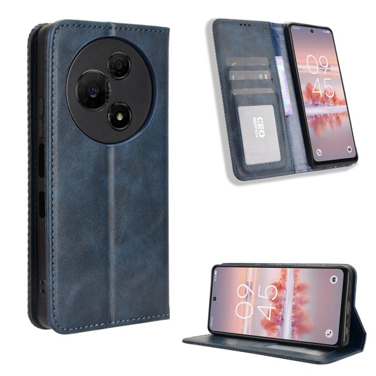 Magnetic Buckle Retro Texture Leather Phone Case, For TCL K70 SE T453D, For TCL K70 4G / K70 Power 4G, For TCL NxtPaper 70 Pro 5G, For TCL K32 5G / K33 5G, For TCL NxtPaper 60 Ultra 5G, For TCL 60 SE NxtPaper 5G, For TCL 60 NxtPaper, For TCL 605 / 60 S...