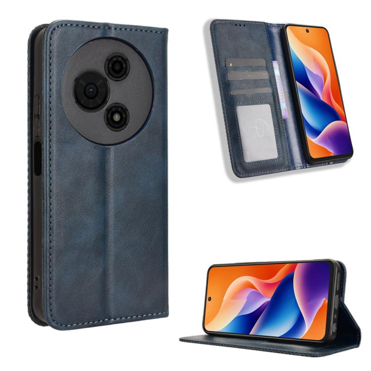 Magnetic Buckle Retro Texture Leather Phone Case, For TCL K70 SE T453D, For TCL K70 4G / K70 Power 4G, For TCL NxtPaper 70 Pro 5G, For TCL K32 5G / K33 5G, For TCL NxtPaper 60 Ultra 5G, For TCL 60 SE NxtPaper 5G, For TCL 60 NxtPaper, For TCL 605 / 60 S...