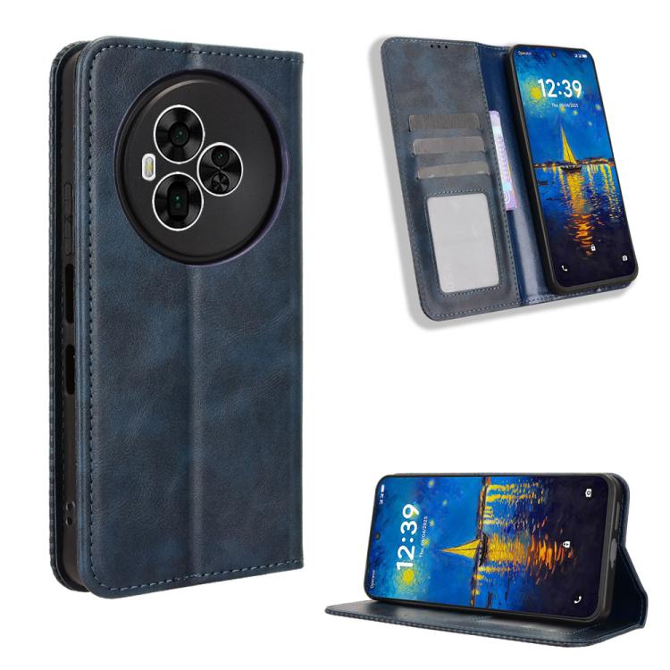 Magnetic Buckle Retro Texture Leather Phone Case, For TCL K70 SE T453D, For TCL K70 4G / K70 Power 4G, For TCL NxtPaper 70 Pro 5G, For TCL K32 5G / K33 5G, For TCL NxtPaper 60 Ultra 5G, For TCL 60 SE NxtPaper 5G, For TCL 60 NxtPaper, For TCL 605 / 60 S...