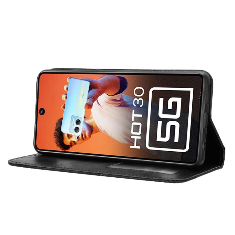 Magnetic Buckle Retro Texture Leather Phone Case, For Infinix Hot 30 5G X6832, For Infinix Smart 7 Plus, For Infinix Note 30 5G, For Infinix Smart 7 HD X6516, For Infinix Note 30i, For Infinix Note 30 Pro, For Infinix Note 30 4G, For Infinix Note 30 VIP