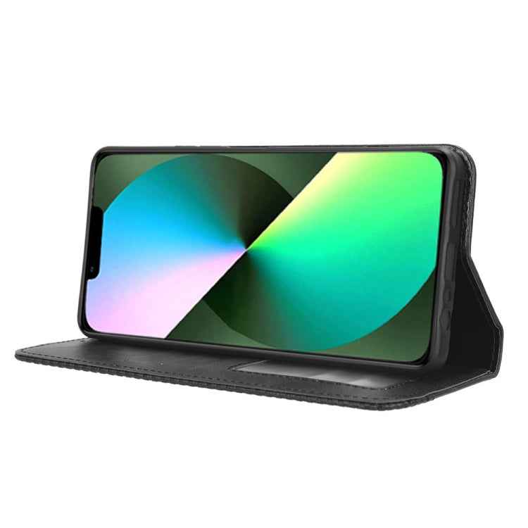 Magnetic Buckle Retro Texture Leather Phone Case, For Tecno Camon 20 Pro