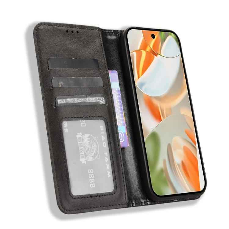 Magnetic Buckle Retro Texture Leather Phone Case, For Google Pixel 10 Pro XL, For Google Pixel 10 Pro / 10, For Google Pixel 9a, For Google Pixel 9 Pro, For Google Pixel 9, For Google Pixel 8a, For Google Pixel 8 Pro, For Google Pixel 8