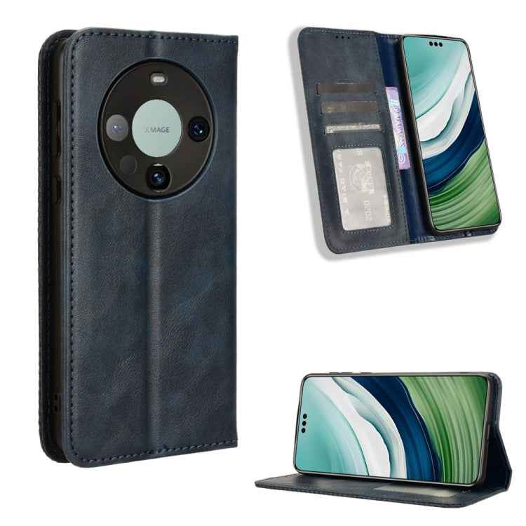 Magnetic Buckle Retro Texture Leather Phone Case, For Huawei Pura 70 Ultra, For Huawei Pura 70 Pro / 70 Pro+, For Huawei nova 12i 4G / Enjoy 70 Pro 4G, For Huawei Pura 70, For Huawei nova Y72 4G / Enjoy 70 4G, For Huawei Enjoy 70 4G, For Huawei nova 11...